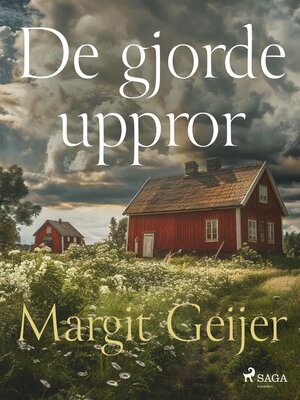 cover image of De gjorde uppror